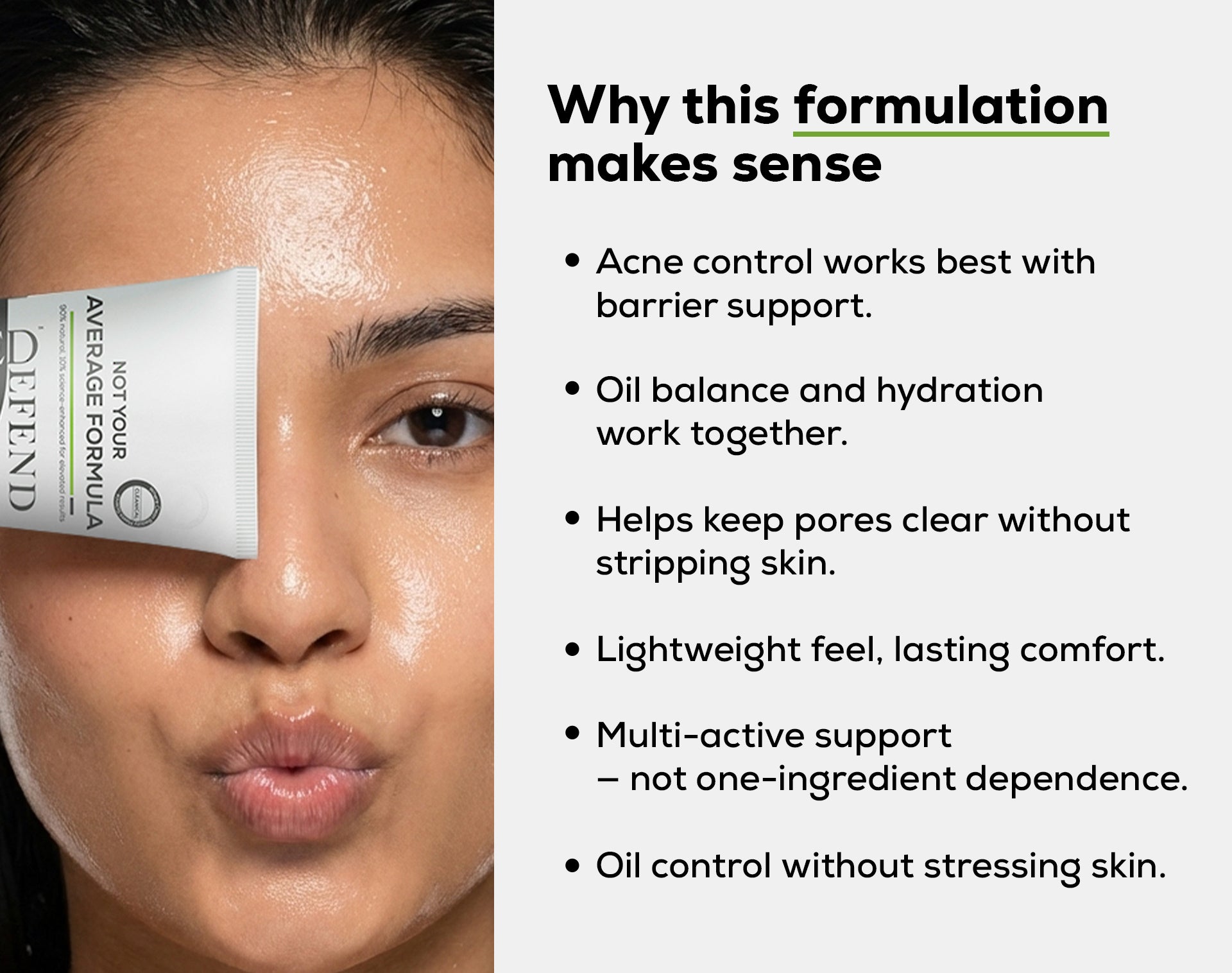 Defend: Oil & Acne Control Daily Moisturiser