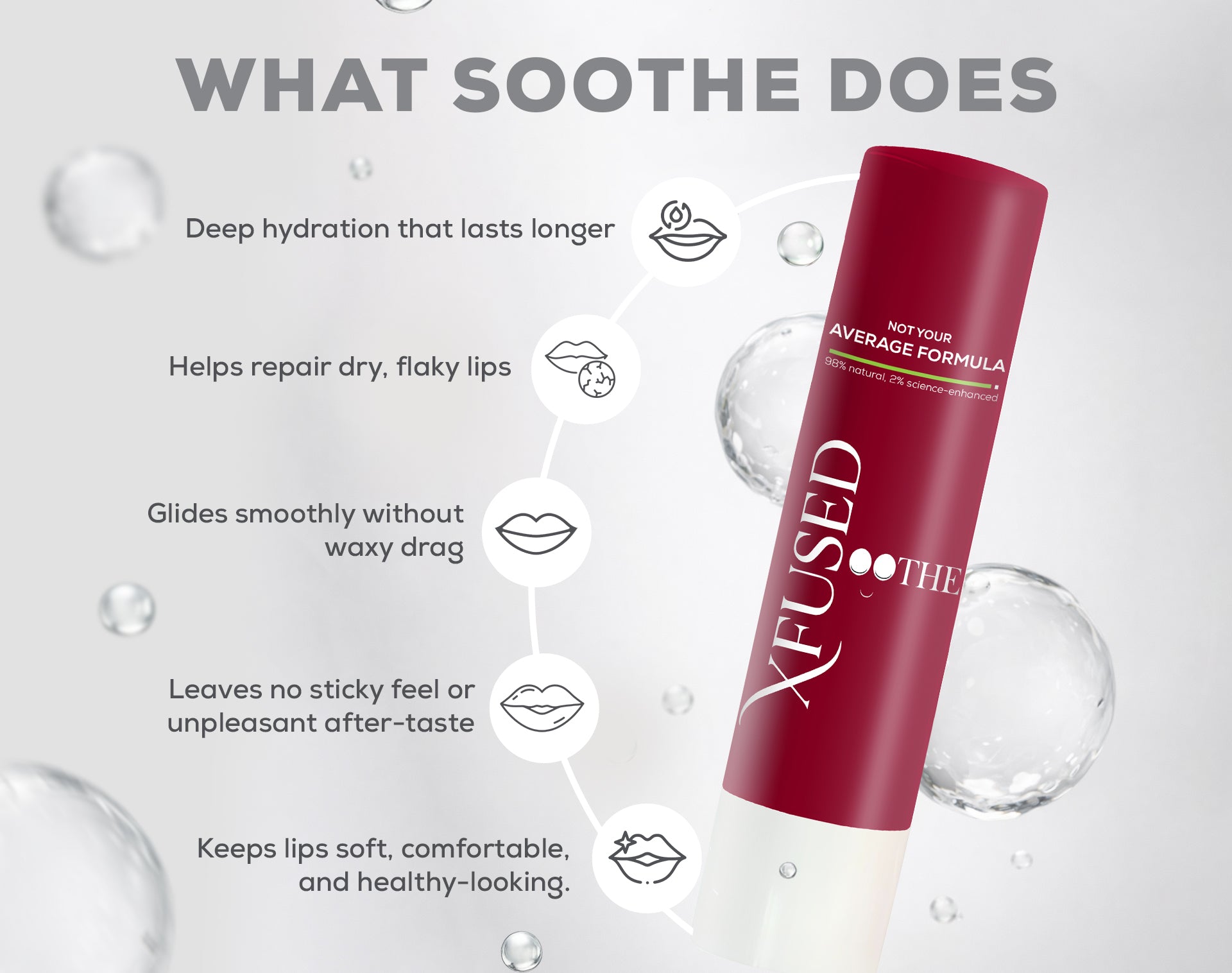 Soothe (Tinted): Lip-First Care Balm