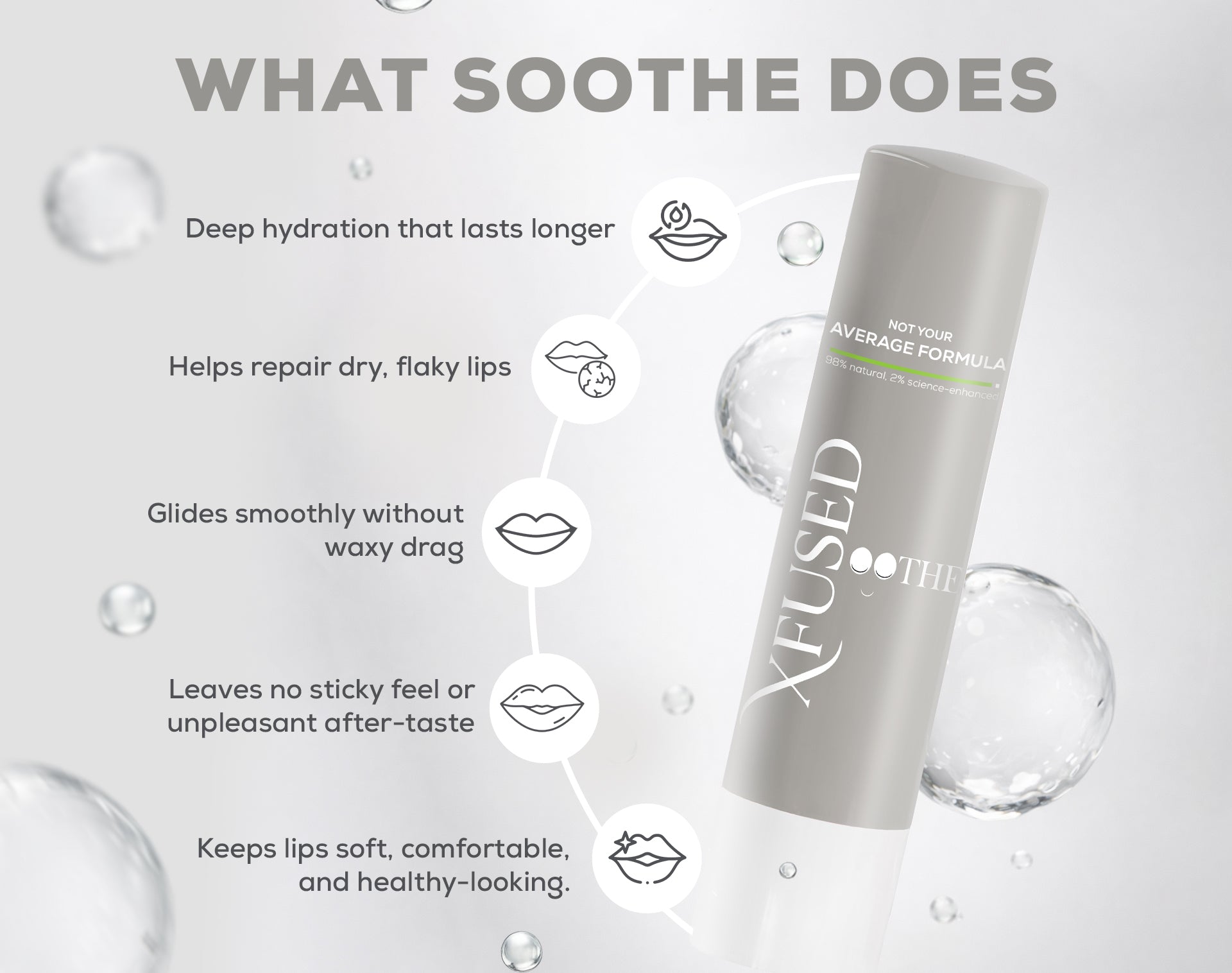 Soothe (Plain): Lip-First Care Balm