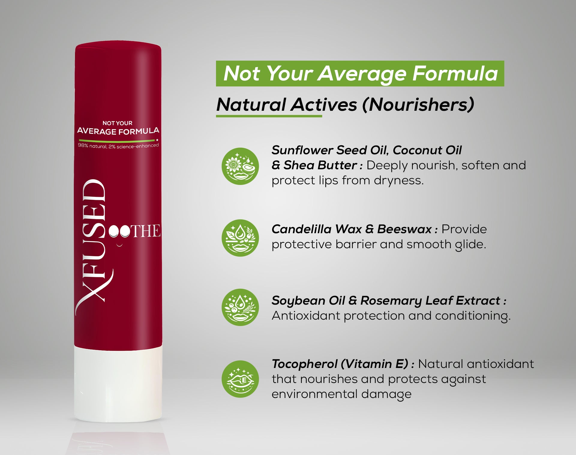 Soothe (Tinted): Lip-First Care Balm