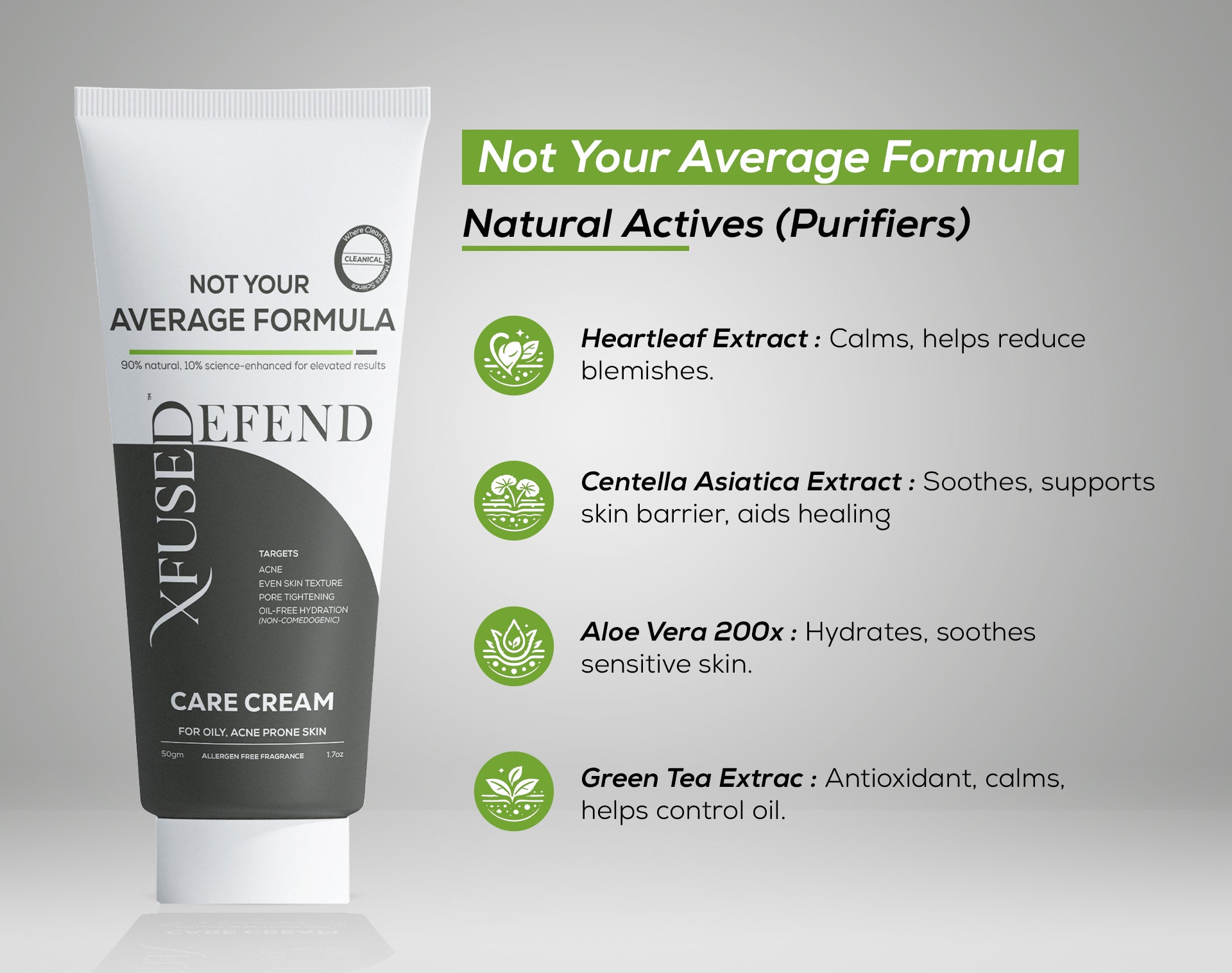 Defend: Oil & Acne Control Daily Moisturiser