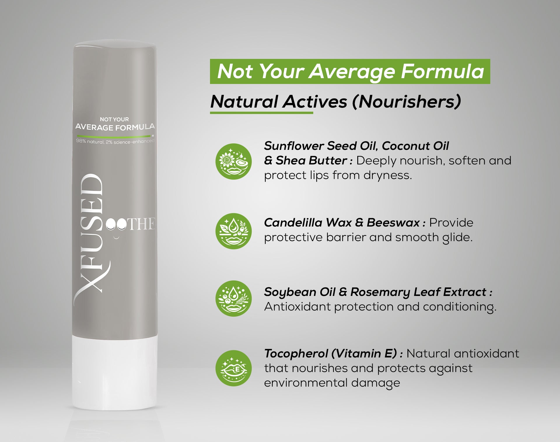 Soothe (Plain): Lip-First Care Balm