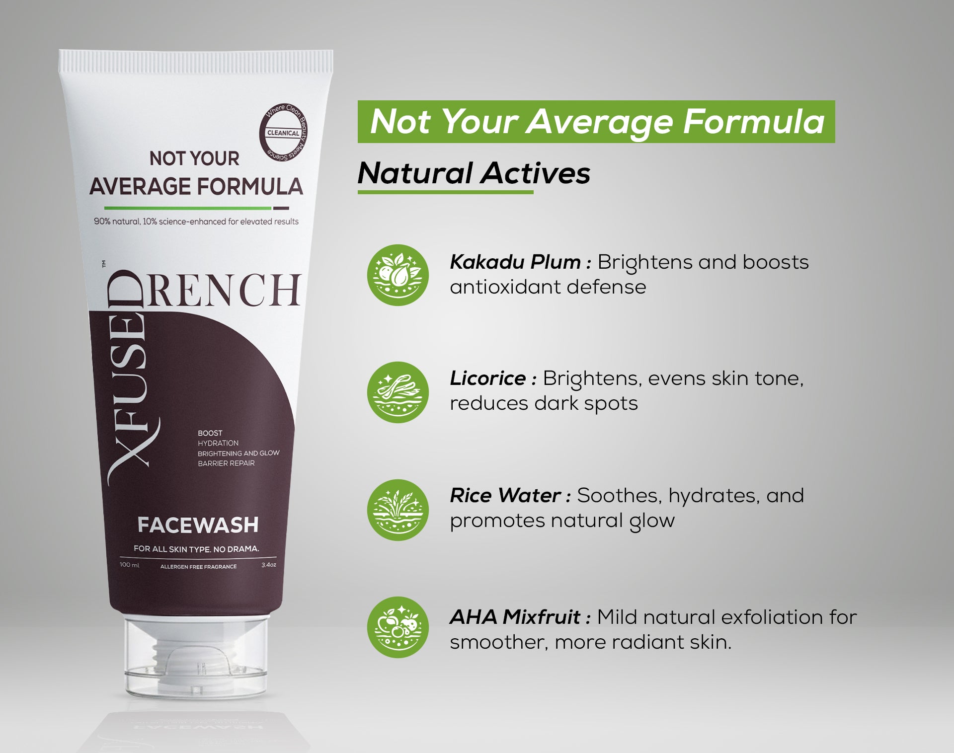 Drench: Hydrating & Brightening Facewash