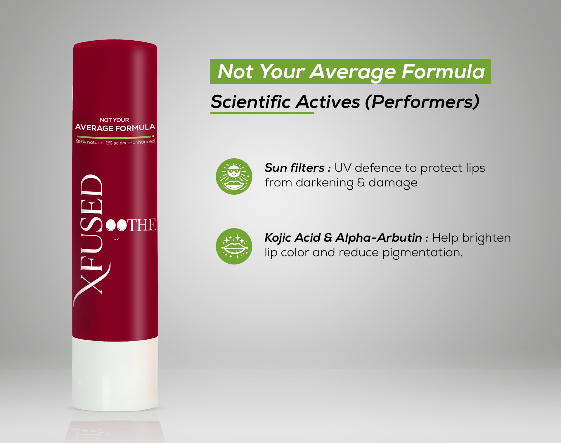 Soothe (Tinted): Lip-First Care Balm