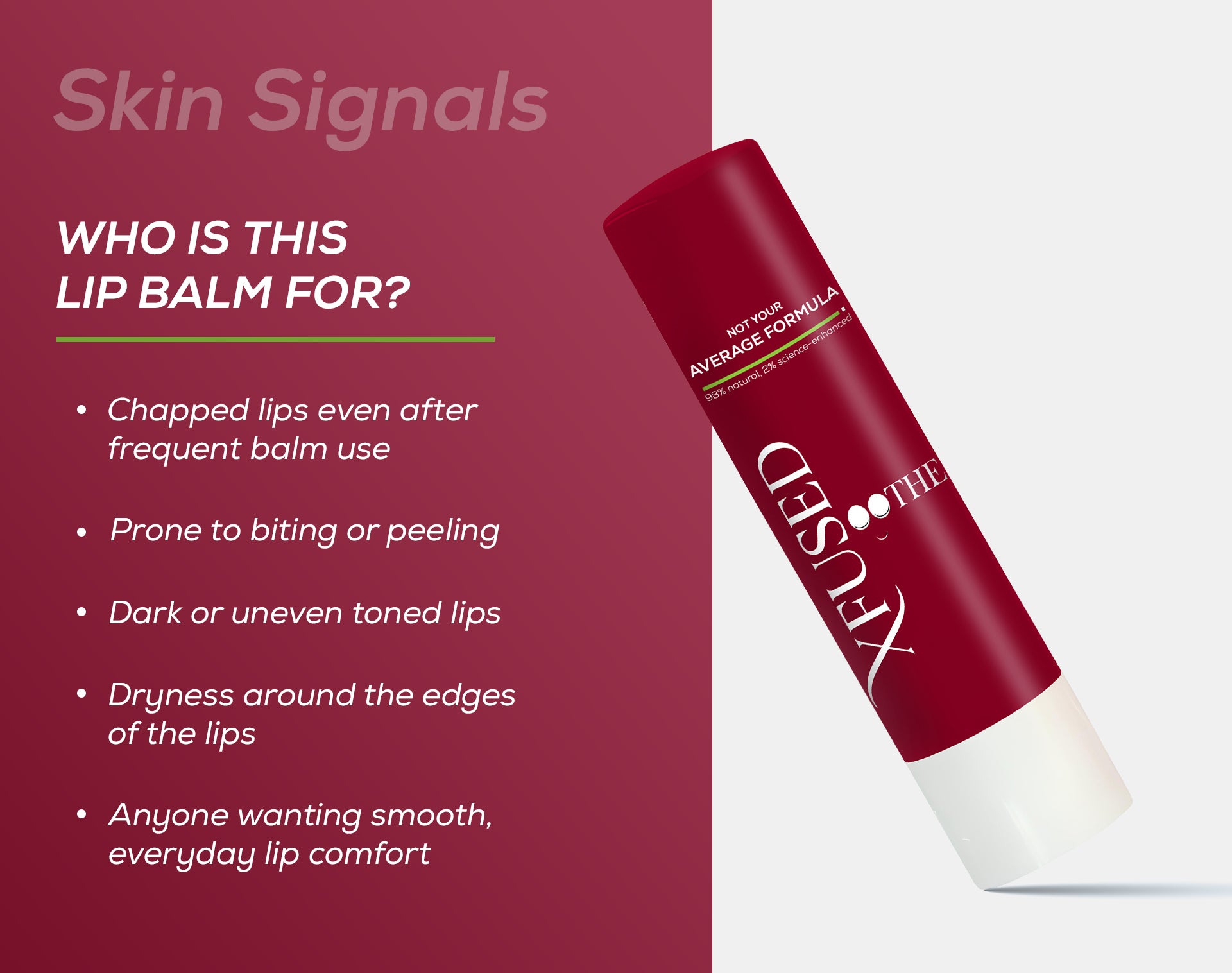 Soothe (Tinted): Lip-First Care Balm