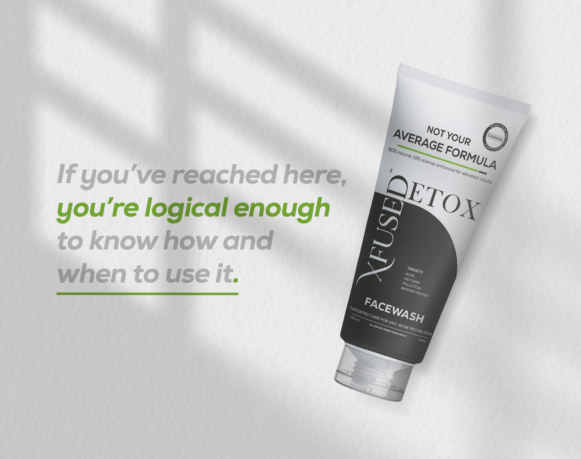 Detox: Acne, Oil & Pollution Control Face Wash