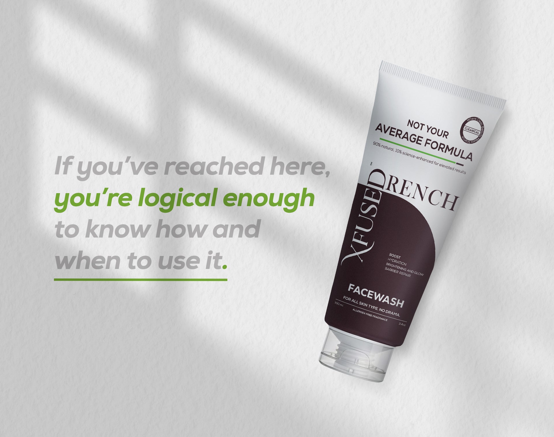 Drench: Hydrating & Brightening Facewash