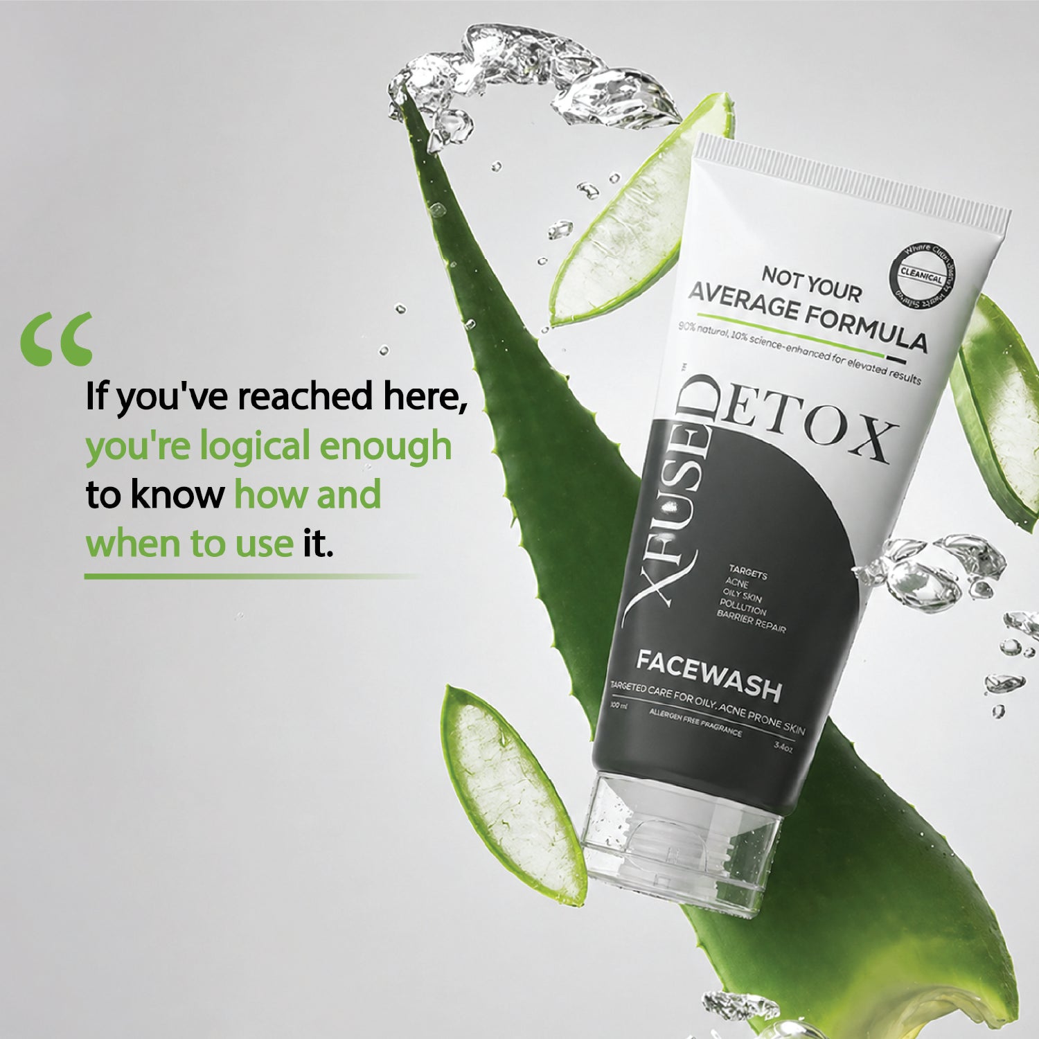Detox: Acne, Oil & Pollution Control Face Wash