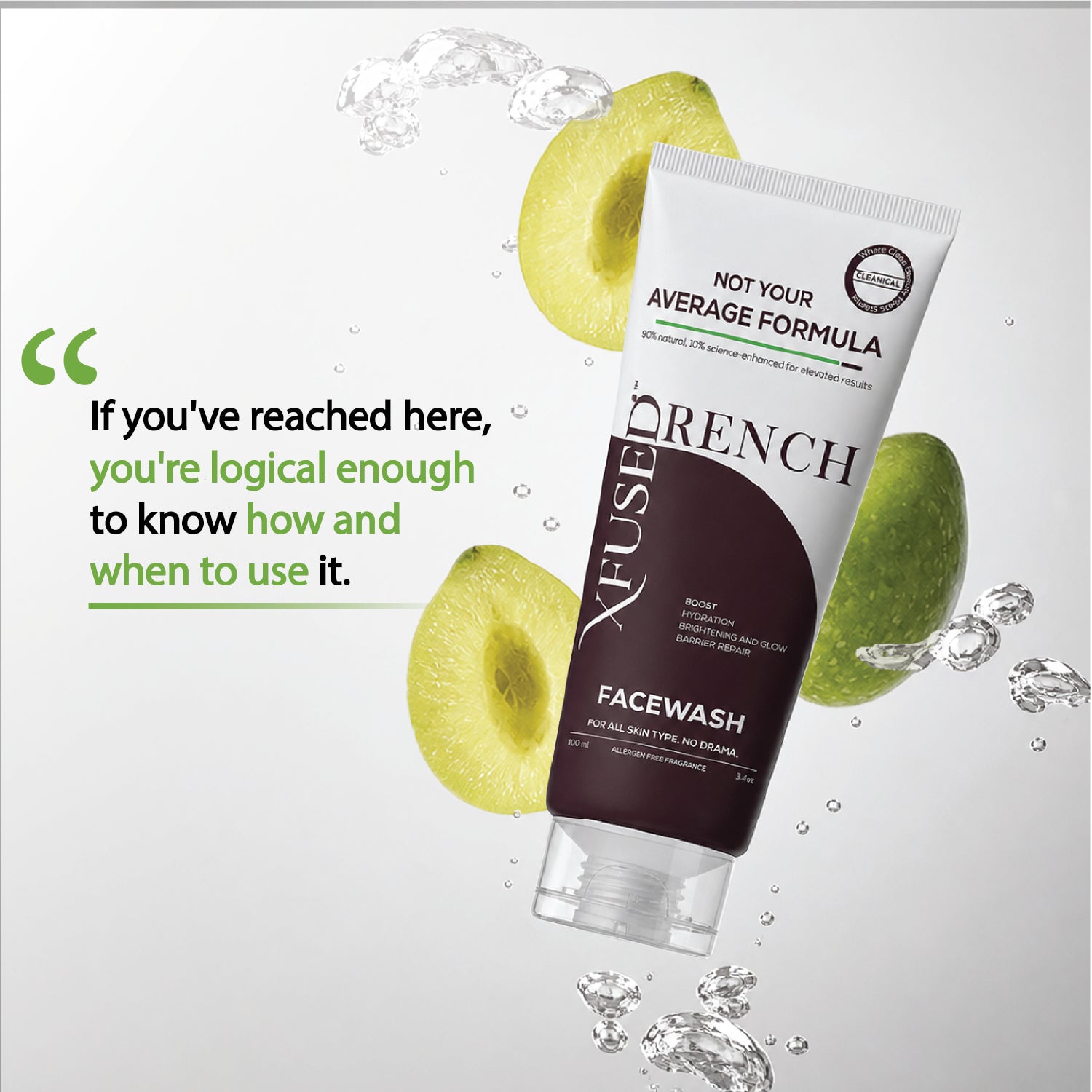 Drench: Hydrating & Brightening Facewash