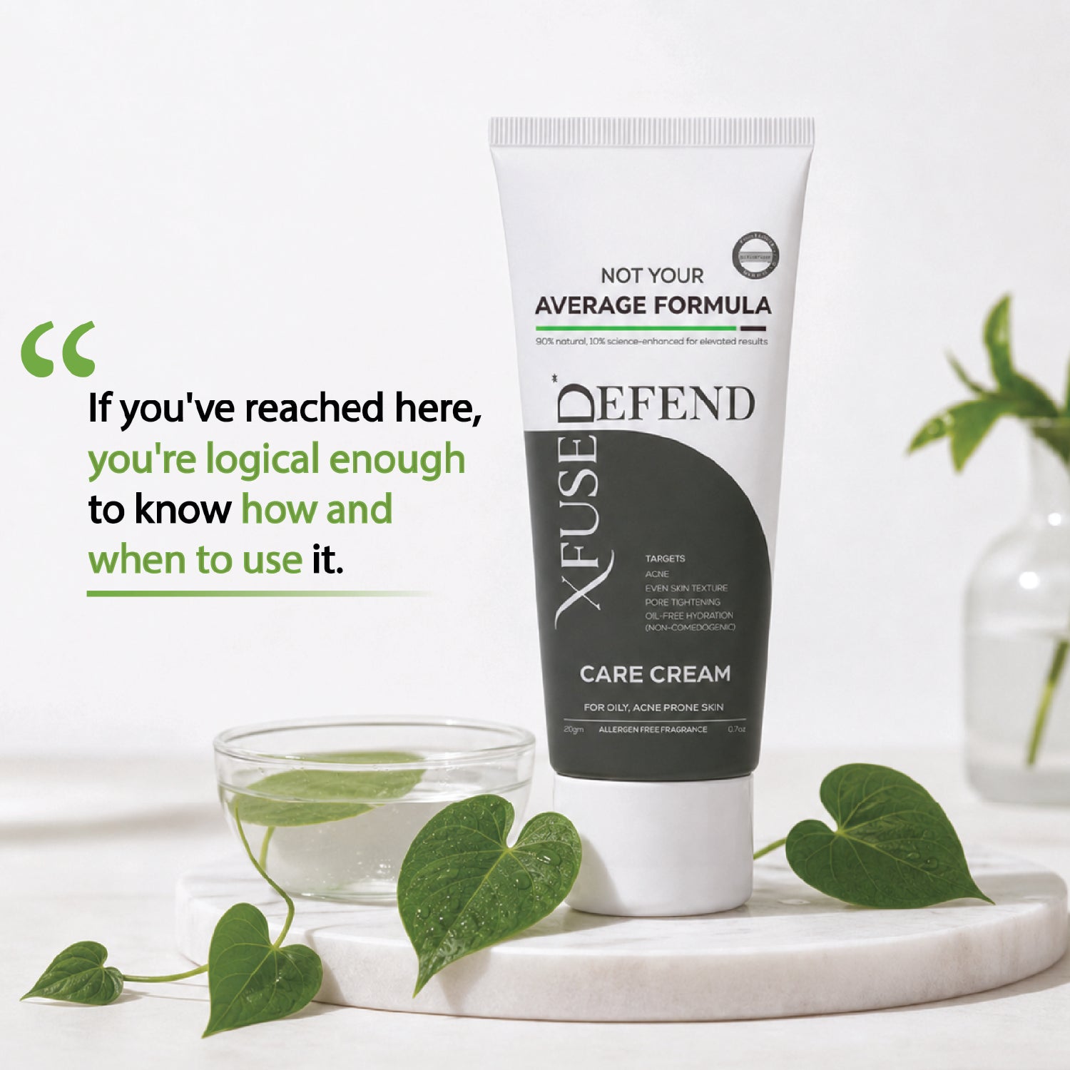 Defend: Oil & Acne Control Daily Moisturiser