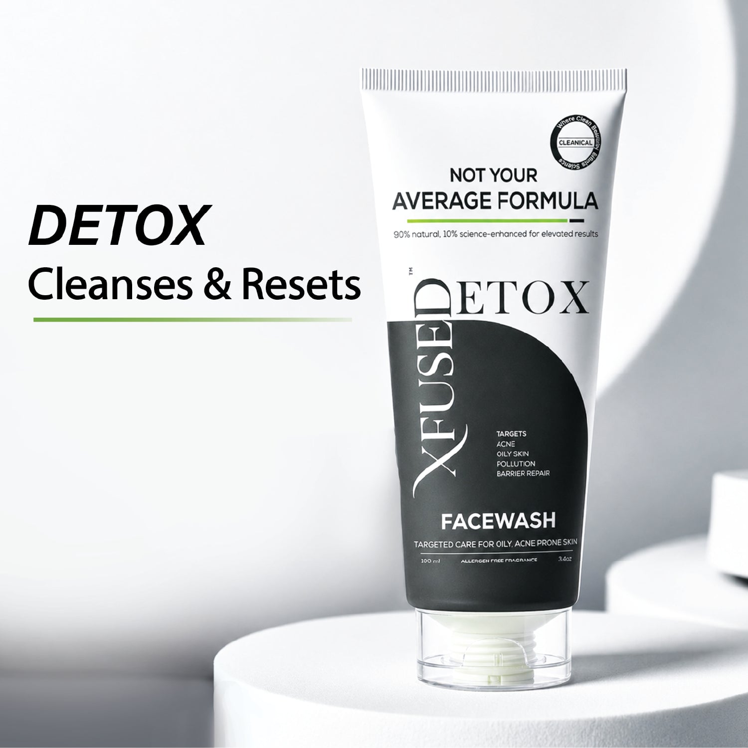Detox: Acne, Oil & Pollution Control Face Wash