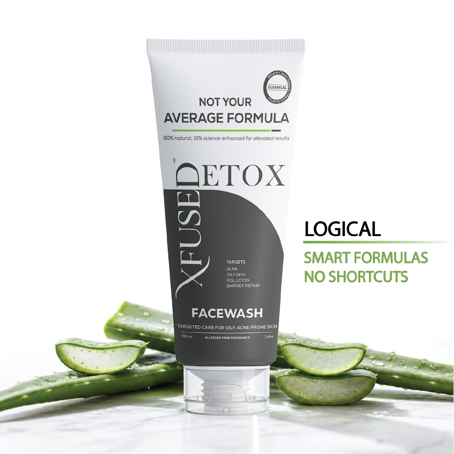 Detox: Acne, Oil & Pollution Control Face Wash