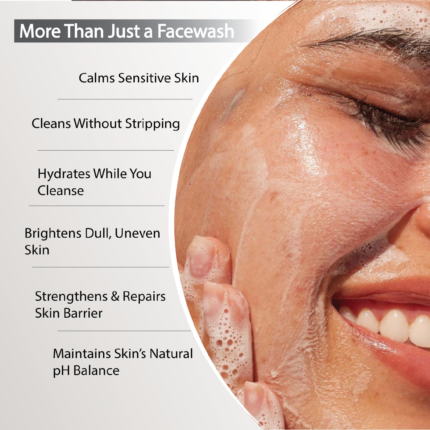 Drench: Hydrating & Brightening Facewash