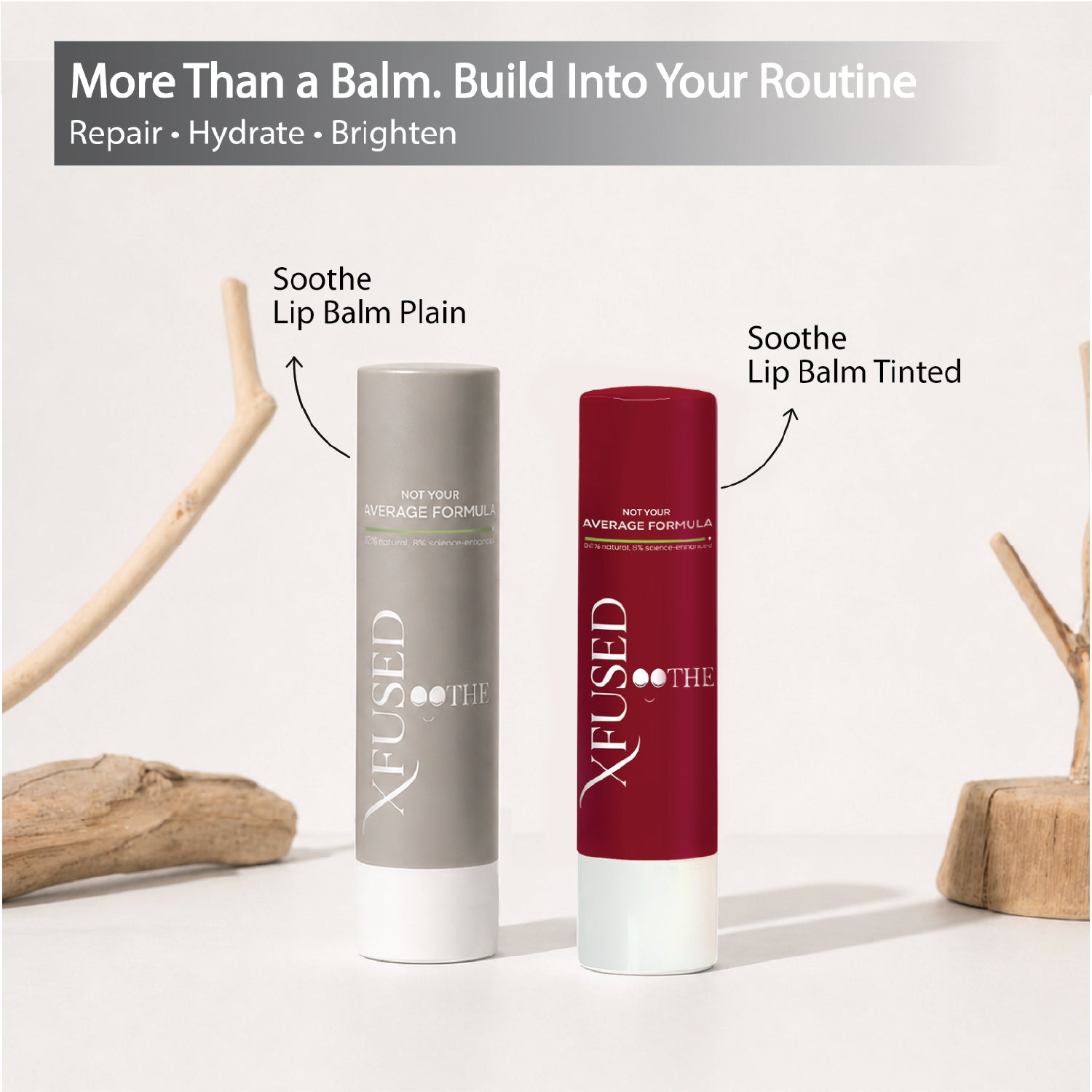 Soothe (Tinted): Lip-First Care Balm